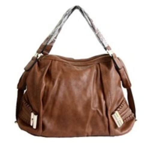 Rakuten BELANJA ONLINE: Periwinkle Wrist Handle Leather-like Bag < Shoulder Bag < Bag < Periwinkle