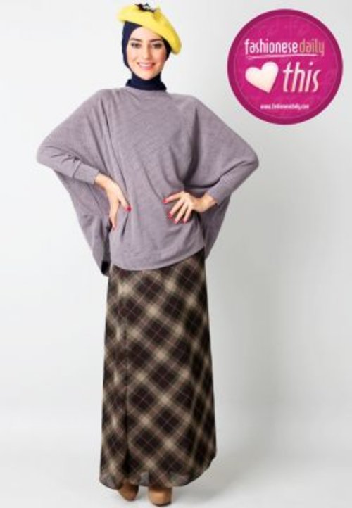 Belanja Pakaian Wanita Anemone by Hannie Hananto Blouse Poncho Series Cotton Texture | ZALORA Indonesia