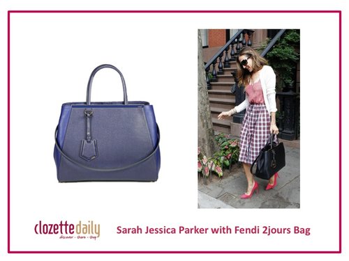Sarah Jessica Parker with Fendi 2jours Bag
