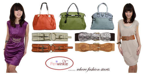 Rakuten BELANJA ONLINE: Periwinkle Texture Accent Size Zipper Bag 4581 < Shoulder Bag < Bag < Periwinkle