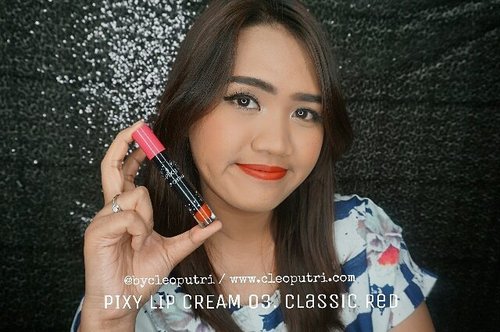 This color from @pixycosmetics can bring Fresh Makeup to your Face
Lip Cream 03.Classic Red
#clozetteid #clozettedaily #starclozette #FDbeauty #sociollablogger #indobeautygram #love #makeup #passion #eyemakeup #bblogger #bbloggerid #beautyblogger #beautybloggerid #hudabeauty #wakeupandmakeup #makeupgeek #makeupjunkie #makeupaddict #beauty #indonesianfemaleblogger #pixylipcream #lipcreampixy #lipcream #lipsticklokal #pixycosmetics #reviewpixylipcream #swatchpixylipcream #reviewlipcream