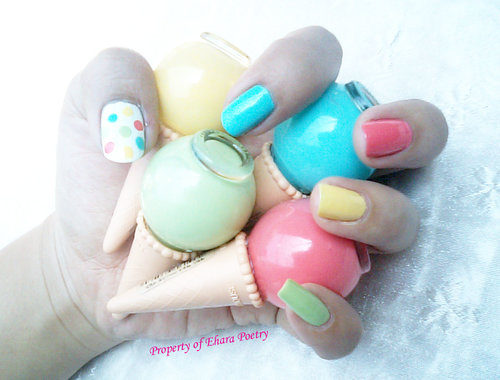 My Colourfull Summer Nails <3