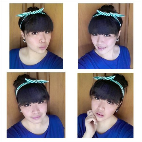 Using green stripe headbands from  @mykawaiistyle & purple bangs ㅋㅋ~
Kawaii~!♡
#selfie #selca #kawaii #letskawaii #selfcamera #ulzzang #uljjang #clozetteid #fotd #faceoftheday #beautyblogger #bblogger #instadaily #instablogger #weekend #asian #green #headbands