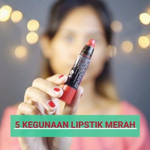 ..*Beauty Tips *Alasan kenapa harus punya lipstik merah karena multifungsi .......Aku pakai lipstik brand lokal tapi jangan yang matte karena agak susah diblend nanti ... ..#beautytips#beautyhack #tipsmakeup #lifestyleblogger #lifestyle #mominfluencer #momlife #beautybloggerindonesia #jakartabeautyblogger #indobeautysquad #beautyblogger #lookoftheday #fashion #love #clozetteid #whatiworetoday #mylook #fashionista #instastyle #instafashion #outfitpost #fashionpost #todaysoutfit #fashiondiaries #fff #likeforlike #beautybloggerindonesia #WAH #Stayhome #beautybloggers #makeup