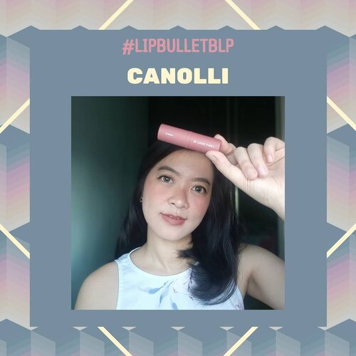 CANOLLIDi bibirku, shade ini sesuai deskripsinya, yaitu "Opaque beige with hint of dusty pink". Shade yang sangat kekinian meskipun agak tricky imho.Definitely akan elevate the whole look asal di compare dengan makeup mata/wajah yang cocok...#LipBulletBLP#OnTheLips #BLPGirls #clozetteid #MELpinkpalette