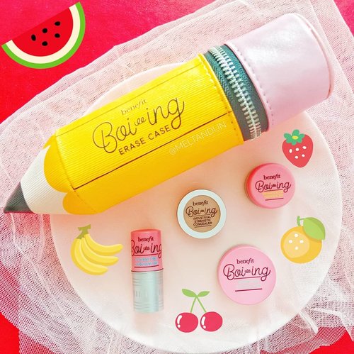 Good morning!What do you have for breakfast?How about a plate of fruits & concealers? 😁..Have a great weekend!...#Benefitcosmetics#Benebabes#BenefitIndonesia#Weekendmood#MELpinkpalette #ClozetteID