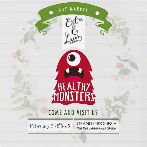 Come and visit my friend @healthymonsters in "Eat and Lean" by @wtfmarketid in GI 5th floor on 5-8 Feb! For you gym rats lookin for healthy food, you shouldn't miss this event! More than 60 tenants providing healthier and cleaner diet options, from juices, overnight oats, to clean meals! Remember to stop by their booth to sample on their wholegrain homemade granolas!

#clozetteid #seeties #healthyfood #granola #fitbess #fitfood #wholegrain #homemade #organic #food