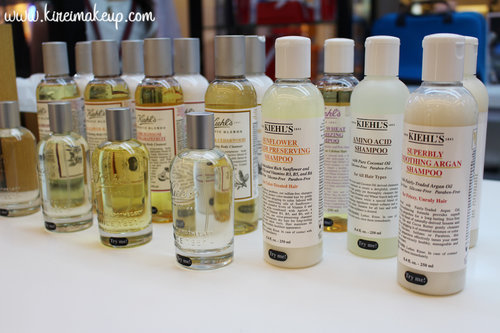 Kiehl's shampoo and perfumes