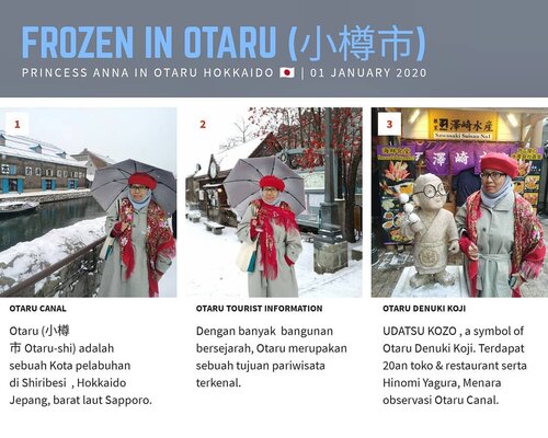 Frozen in Otaru 🇯🇵💴 #stayhomenowtravellater #travelaftercovid19#traveler #wanderlust#balqis57travel #clozetteid