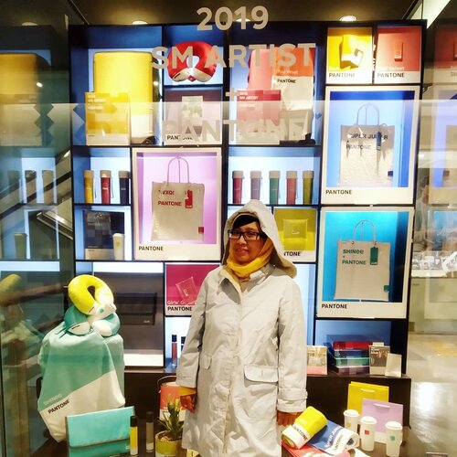 The end of 2019 Artist + Pantone K-POP at SMTOWN COEX Atrium#balqis57travel#kpop #korea #pantone #traveler #clozetteid