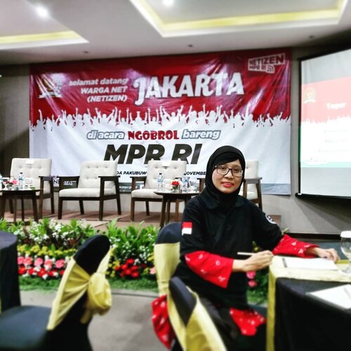 Hello...malam ini Saya bersama Netizen Jakarta hadir di Veranda Hotel at Pakubuwono dalam acara Ngobrol Bareng MPR RI. Apa aja nih yang bakal diomongin? Tunggu dulu yass....😅 #netizenmpr#4pilarmpr#inibaruindonesia#clozetteid #Jakarta