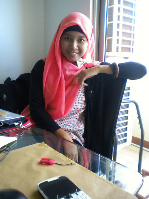 my hijab style today
