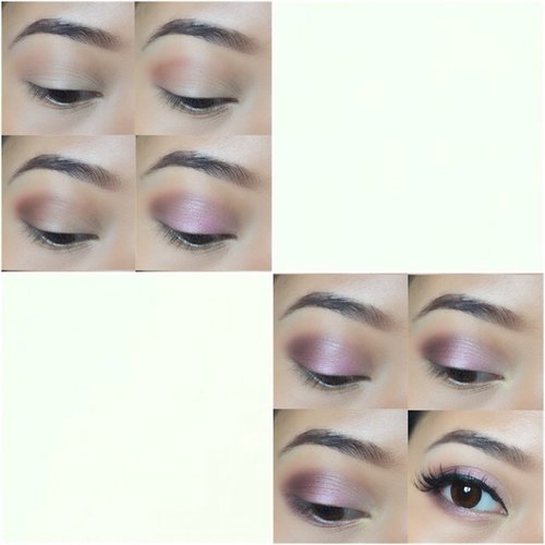 A step by step picture of this romantic eye makeup^^ #clozetteid #makeup #mayamiamakeup #vegas_nay #wakeupandmakeup #bhcosmetics #eotd #fotd #motd #potd #indonesianbeautyblogger #beauty