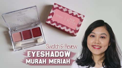 Emina Eyeshadow Pop Rouge (Swatch & Mini Review) - YouTube