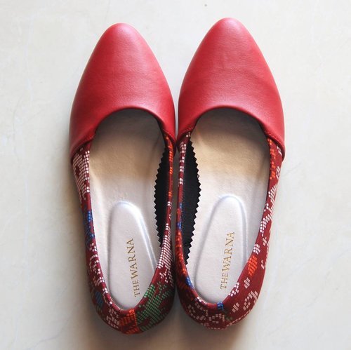 I'll go wherever my shoes lead me... #shoes #sepatubatik #batik #flatshoes #clozetteid