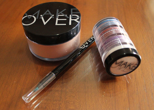 Make Over makeup: Powder, Eyeliner and Eyeshadow