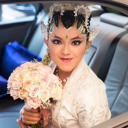 My moment of truth. The Happiest day in my life. My wedding day @efratagung Picture by @ajiyudistira