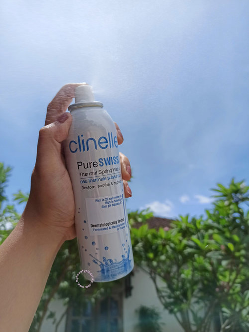 Aku suka face spray dengan partikel semprotan yang lembut seperti punya Clinelle PureSwiss Thermal Spring Water ini.
Full review on my blog : http://www.mybeautypinastika.com/2021/03/review-clinelle-pureswiss-thermal.html