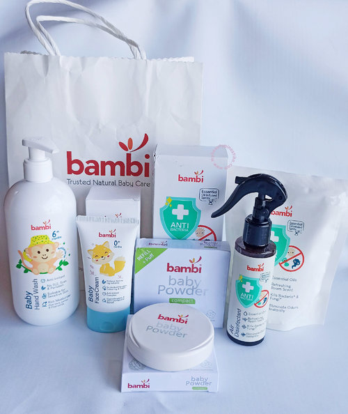 Produk Bambi Baby yang aman buat kulit bayi yang sensitif.

Review di blog aku : 
http://www.mybeautypinastika.com/2021/04/review-bambi-baby-compact-powder.html