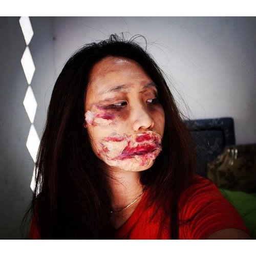 Coming soon 🎬🎬 ejsbeauty
#zombie #wounded #halloweenmakeup #clozettehalloween #clozetteid #clozettestar #clozette #cotw #31oct