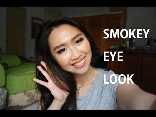 smokey eye look - YouTube