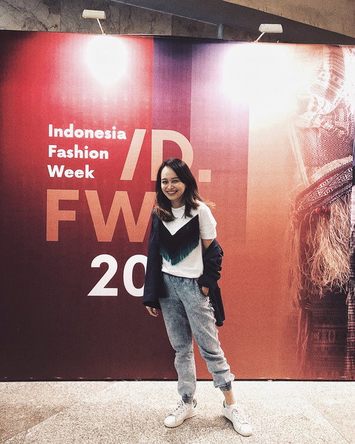 #todaylook for coming to @indonesiafashionweekofficial