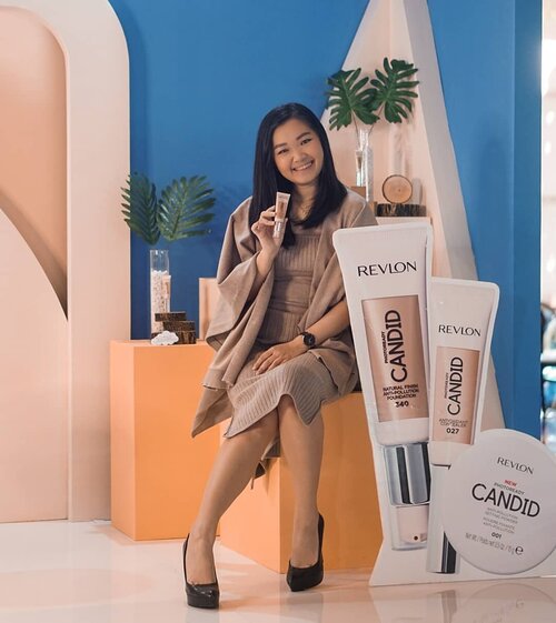 Finally revlon is back with their new collection REVLON PHOTOREADY CANDID series.. yesterday event so much fun with @revlonid and @glitzmediaco Skrg sudah lebih ngerti lagi ni arti dari candid. Kalau kalian? Udah cobain blm?Yang tertarik review nya bisa ke youtube kath langsung. Yg mau tau rekomendasi kath? Concealer & powdernya the best!!! #revlonindonesia #revloncandid #icansoidid #looksgreatstressfree