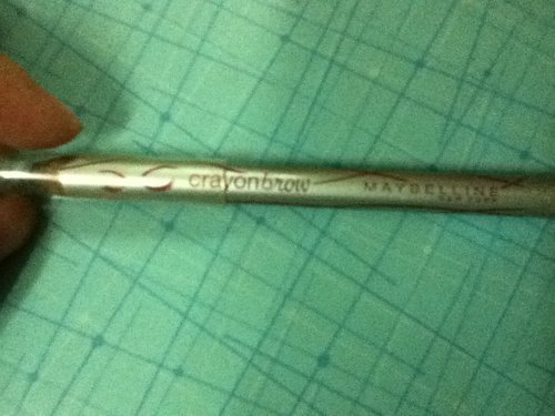 Maybelline crayonbrow, my "must wear" eyebrow crayon
An amazing product with the cheap prize..
The shade's totally match with my eyebrow, a little bit brown and a little bit grey, very natural..<3