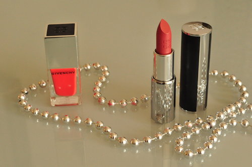 Givenchy Le Rouge and Le Vernis. For complete product reviews please visit beautyfoolosophy.com. Merci!