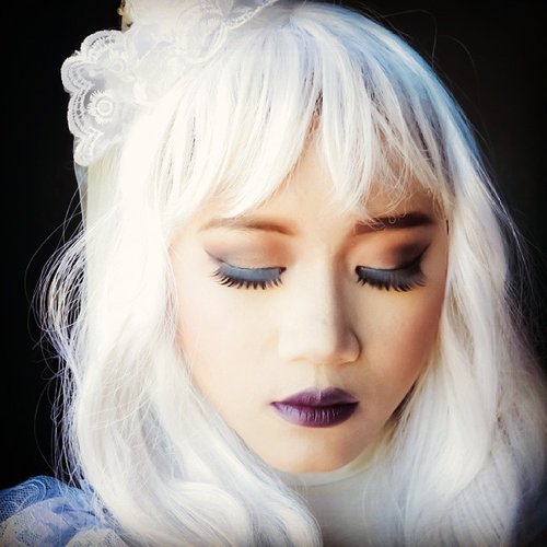 Winter/ fall make up looks.Well, some people ask me which character it is. Actually i,m not coaplaying as any character. I just wanna do some makeup using my new lipstick. Then wearing my wig and my lolita costume.#beauty #makeup #makeupforfall  #makeupforwinter #vamp_lips #instabeauty #wetnwild #vampitup #paccosmetics #eyemakeup #lotd #beautyblogger  #beautybloggerindonesia  #makeupartist  #muajakarta #MuaIndonesia #clozette #clozetteid #noors_mua #yukalicious15