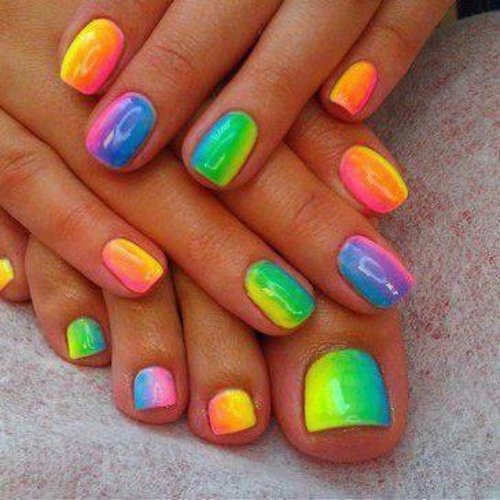 This what we call rainbow for summer,, yaay :)