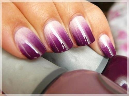 Sweet purple ombre :)