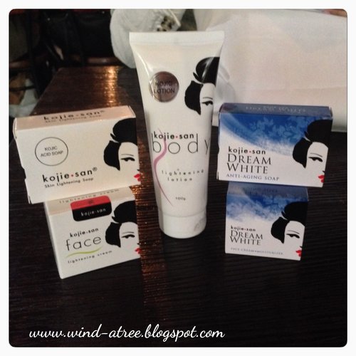 Goodie bag from Kojiesan beauty blogger event last saturdey at Bloeming Bar and Resto