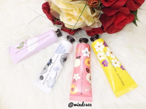 Winter will arrive soon, do not forget to use hand cream to prevent your hands become dry and rough. There are many brands that provide handcream, but my choice fell on #Innisfree because they have many variants to choose with beautiful packaging 😍 which one your favorite?
.
.
.
#ClozetteID #instabeauty #indonesiablogger #indonesiabeautyblogger #bloggerBDG #bloggerlife #bloggerbandung #bloggerindonesia #beautyblog #beautyblogger #beautybloggers #beautybloggerbandung #beautybloggerindonesia #bblogger #bbloggers #bbloggerslife #KoreanProduct #HandCream #KoreanStuff #KoreanSkinCare