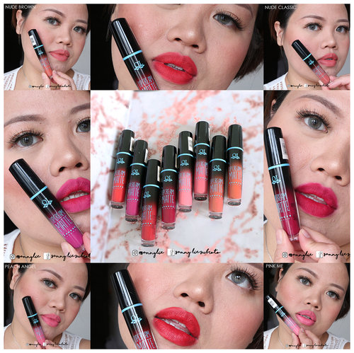 Heiiii Lippies Lovers, have you checked my full review on @qlcosmetic lip cream? cus meluncur ke youtube channelku ya (link on bio, meanwhile these are the full swatches on all shades)
.
.
.
#beautybloggerid #makeuptips #beautyblogger #makeupartistindonesia #muaindonesia #MAKEUP  #makeuptutorials #makeupartist #BloggerCeria #indovidgram #make4glam #instabeauty #wakeupandmakeup #makeupfeed  #bbloggerid #beautyblogger #IndonesianFemaleBloggers #indobeutygram #makeupoftheday #instabeauty  #photooftheday #picoftheday #flawlessmakeup #kbbvmember #beautysquad #beautiesquad #Clozetteid
