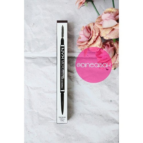 New review ❤ NYX Micro Brow Pencil, perfect brow ever.. *cek link bio#Clozette #ClozetteID #beauty #makeup #eyemakeup #eotd #eyebrow #nyxcosmetics #microbrowpencil #Dasistersblog #vegas_nay #review #share #bbloggers #beautybloggerid #indonesiabeautyblogger