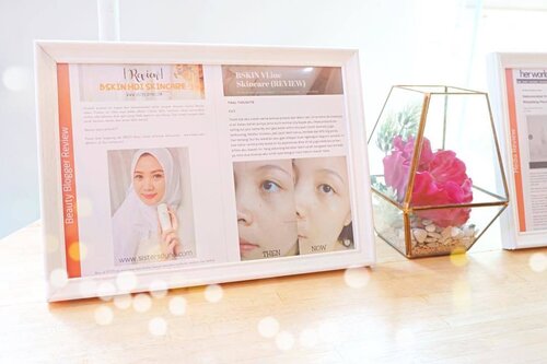 Masih inget nggak dengan postingan aku tentang @bskin_id di link berikut ini http://www.sistersdyne.com/2016/10/bskin-hdi-skincare.html ?? .
Nah hari ini, aku datang ke event Beauty Blogger Ghatering @bskin_id yang bertempat di head office HDI Hive
.
Suprise deh, ada tulisan blog aku yang di frame dan dipasang, di head office HDI Hive hari ini ❤️
.
Thank you @bskin_id
.
#Clozette #Clozetteid #beauty #skincare #bskinVline #bskinWline #serum #instabeauty #instaskincare #instadaily #skincareroutine #bbloggers #beautybloggerid #Bloggerreview #dasistersblog #BSKIN #BSKINstagram #BSKINbeauties #hdi #antiaging #antiagingserum #skingoals #smartskinscience #bskinstories #hdihive