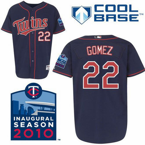 MLB Minnesota Twins Carlos Gomez Jersey 22 Blue