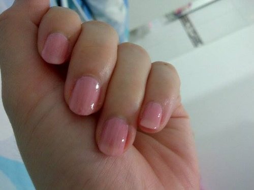 Love dis too...nude or peach pink i think