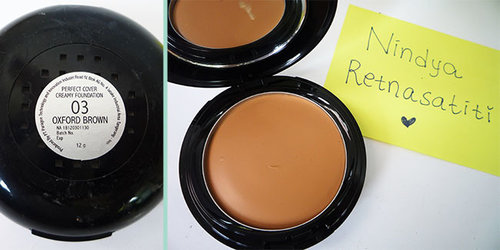 MakeOver Perfect Cover Creamy Foundation 