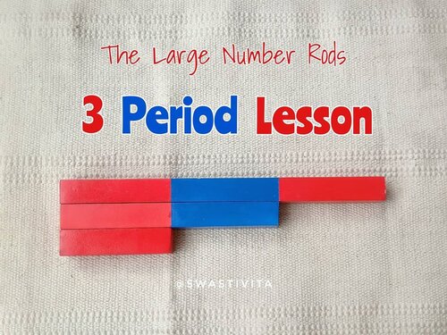 Melanjutkan step #LargeNumberRodsKifta1 . Sekarang step kedua bermain menggunakan "The Large Number Rods" , aku pakai hashtag #LargeNumberRodsKifta2 yah.. untuk mempermudah 🤗..Di tahap kedua ini anak dikenalkan nama - nama dari tongkat itu sendiri dengan cara "3 Period Lesson" atau sering disebut "3PL".1 hari 3 tongkat. Besoknya bisa diganti ke tongkat yang lain sampai tongkat 10. .Note : Setiap anak perkembangannya berbeda-beda, ganti tongkat kalau anak sudah benar2 kenal dengan tongkat sebelumnya.. Kalau anak merasa sulit 3 tongkat, bisa dikurangi jadi 2 tongkat/hari..The Large Number Rods ini sudah bisa dimainkan sejak anak usia 3th....This Large Number Rods was made by Abi @iedzoels (@dawood_art) 💕...#KiftaBelajarMatematika #learnwithkifta #MontessoriMethod #playideas #diy #finemotor #messyplay #simpleplay #handsonlearning  #babyplayideas #babyplay #playbasedlearning #littlelearners #playtolearn #playathome #playislearning  #invitationtoplay #earlylearning #earlyyears #igbabies #igbaby #momlife #instamum #shareyourplaywithme #everydayplay #everydayplayhacks  #sensoryplay  #ClozetteID