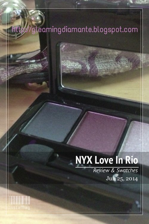 NYX Eyeshadow Trio - Love in Rio (En Fuego)