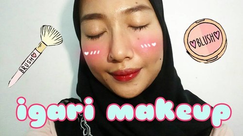 Siapa yang udah nonton tutorial baruku? 🙌
.
Postingan blognya bisa buka bit.ly/ai-igari atau langsung nonton tinggal klik link di bio yaaa 💕 hari sabtu/minggu nanti akan ada postingan dan video baru lagi loh. Ada yang bisa tebak aku mau post apa? 😝
.
#aidachtcom #clozetteid #makeup #beauty #blog #makeupinspired #makeupjunckie #l4l #f4f #makeupreview #makeuptutorial #indonesiabeautyblogger #femalebeautyblogger #bloggerperempuan #jakartabeautyblogger #beautybloggerindo #makeuptutorial #japanesemakeup #igarimakeup #ivgbeauty  #indobeautygram
