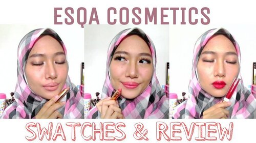 Udah nonton video baruku tentang @esqacosmetics ? Link di bio yaaa 💃🏻👄💄
.
.
.
#aidachtcom #clozetteid #makeup #beauty #blog #makeupinspired #makeupjunckie #l4l #f4f #makeupreview #makeuptutorial #indonesiabeautyblogger #femalebeautyblogger #bloggerperempuan #jakartabeautyblogger #beautybloggerindo #bvlogger #lipcream #lipcrayon #esqacosmetics #lipjunkie #indobeautygram