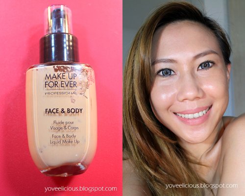 Make For Ever Face and Body is incredibly gentle on skin, very sheer, glides on smoothly, gives a nice sheen and does not emphasize the imperfections nor melt as the day goes by. Recommended for dry, normal to slightly oily skin and for anyone who does not have major problems with complexion.