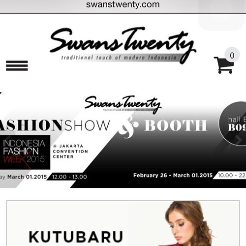 Can't sleep well... No problem 🙈 finally i had a chance to check my  @swanstwenty e-commerce website latest look ❤️❤️it's totally reborn.. Thank you koko @yohaneszh 😘 Are you awake now? Let's check www.swanstwenty.com with me 👌we ships worldwide 😊😊 #clozette #clozetteid #fashion #fashionid #fashionworld #fashiononline #swanstwenty #swanstwentyweb #sofiadewi #kutubaru #IFW2015 #relaunch #cantikIndonesia #modernIndonesia #readytowear