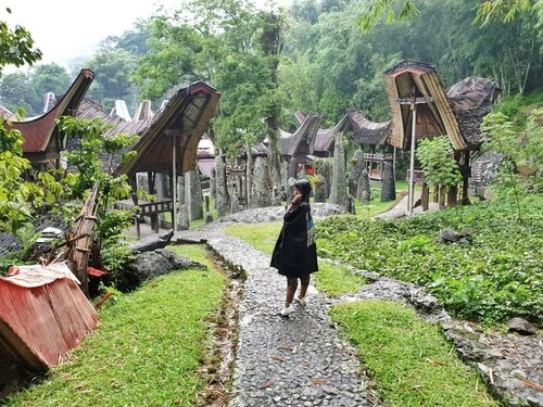 Some people walk in the rain.. Others just get wet ... My 2nd visit.. Bori' Kalimbuang memiliki menhir megalitik nan eksotik. Keseluruhan batu menhir di sini konon berjumlah 102 buah. Terdiri dari 54 menhir kecil, 24 sedang dan 24 batu berukuran besar.

Tidak hanya jajaran batu ini yang menarik di sini, ada juga Makam Baby Tree, yaitu mengubur jasad bayi ke dalam batang pohon besar .. Cukuo berjalan ke arah kanan 100m dari gate. 
Ada juga makam tua di atas ... Yang sudah berusia ratusan tahun. Berasa sekali aura makamnya saat pertama melihatnya .. Looking forward for the next Discovery Trip 😍

#clozetteid #lifestyle #ExploreToraja #VisitTorajaUtara #SofiaDewiTravelDiary #soulfultravel #TorajaUtara #wanderlust 📸 by @ading1908