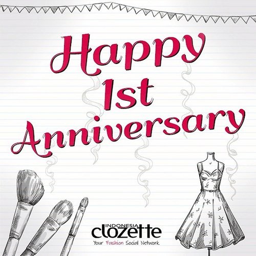 We're celebrating our 1st anniversary! And to show our appreciation to our members, we're hosting a massive giveaway! Simply regram this image and mention 3 of your friends below. There will be 10 lucky winners. Each will get bundle of beauty treat! 
Period of time: 8-11 May 2015. 
Good Luck! 
#ClozetteID #Clozette1stAnniversary #ClozetteMember #Anniversary #Instadaily #POTD

@theresiajuanita @jenniferbachdim  @kireimakeup @leonisecret @reiiputt @sijessie @allseebee