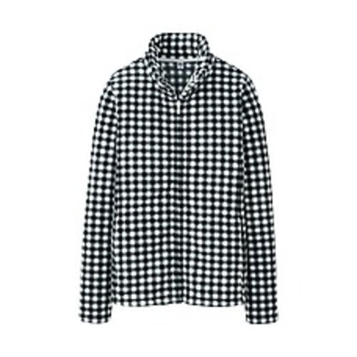 Uniqlo Printed Fleece Jacket. So warm and comfy, with simple yet sweet printed pattern