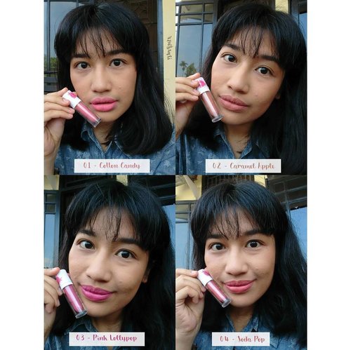 Swatches of @mustikaputeriid new lip cream on my medium skin, paling suka sama Pink Lollypop soalnya bikin muka jadi lebih seger 💗💗
Full review and swatches, head over to my ig bio 💞

#MustikaPuteri #PuteriIcon2017 #MyLipslicious #VibesGeneration #kbbvxMPLiplicious #kbbvblogcompetition

#review #makeup #liquidlipstick #lipcream #lipstick #mustikaputeri #clozetteid #bloggerindo #bloggerindonesia #beautyblogs #indonesiabeautyblogger #indonesiabeautybloggers #beautyreview #beautyreviews #indobeautygram #beautybloggerid #atomcarbonblogger #beautiesid #beautiesquad #plgbeautyblogger #palembangbeautyblogger #bvloggerid #setterspace